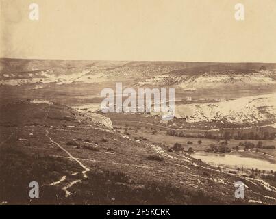 Valle di Inkermann II.. Roger Fenton (inglese, 1819 - 1869) Foto Stock