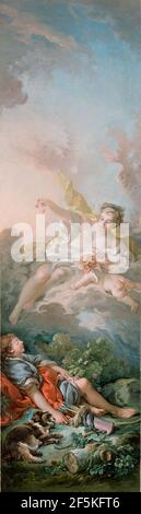 Aurora e Cefalus. François Boucher (francese, 1703 - 1770) Foto Stock
