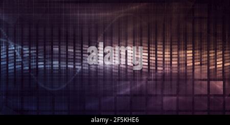 Analisi dei dati per le vendite aziendali informazioni Concept Foto Stock