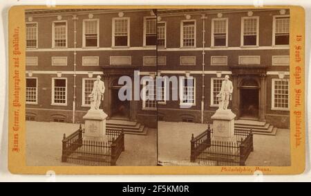 Statua di Washington... James Cremer (British, 1821 - 1893) Foto Stock