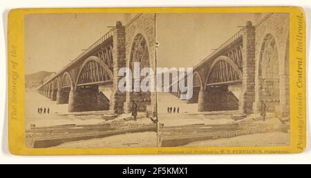 Ponte di Susquehanna.. William T. Purviance (americano, attivo dal 1860 al 1870) Foto Stock
