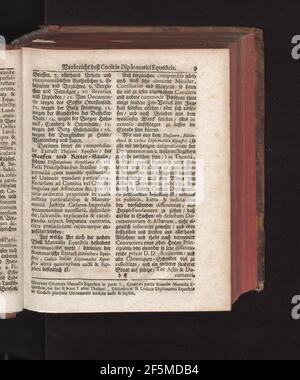 Reichs-Ritter-Archivia i A 0009. Foto Stock