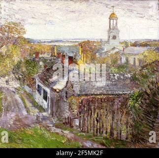 Quincy Masschusetts Frederick Childe Hassam 1892. Foto Stock