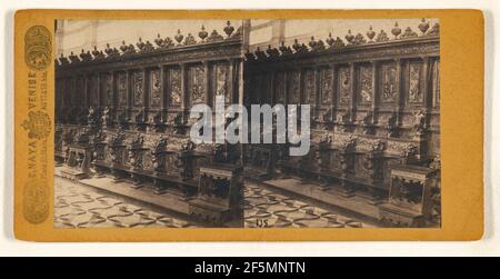 Venezia. Coronella Chiesa di S. Giorgio. Carlo Naya (italiano, 1816 - 1882) Foto Stock