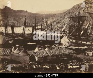 Cossack Bay, Balaklava.. Roger Fenton (inglese, 1819 - 1869) Foto Stock