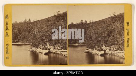 Eagle Lake, Bar Harbor, Mt. Desert, Maine. Bryant Bradley (americano, 1839 - 1899) Foto Stock