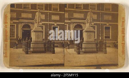 Statua di George Washington, Philadelphia, Pennsylvania. James Cremer (British, 1821 - 1893) Foto Stock