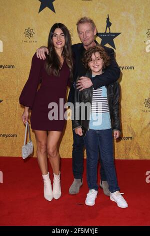 27 marzo 2021: RICHARD ROXBURGH partecipa alla prima australiana di Hamilton Musical al Lyric Theatre, The Star il 27 marzo 2021 a Sydney, NSW Australia (Credit Image: © Christopher Khoury/Australian Press Agency via ZUMA Wire) Foto Stock