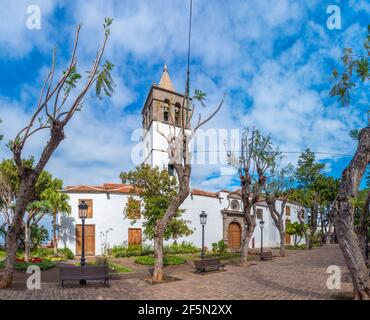 Chiesa del Sindaco di San Marcos nel centro storico di Icod de los Vinos, Tenerife, Isole Canarie, Spagna. Foto Stock