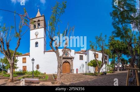 Chiesa del Sindaco di San Marcos nel centro storico di Icod de los Vinos, Tenerife, Isole Canarie, Spagna. Foto Stock