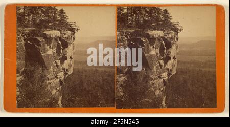 Scogliere di Chickamauga, di fronte al campo di battaglia. Lookout Mountain, Tennessee. J. Birney Linn (americano, 1844 - 1922) Foto Stock