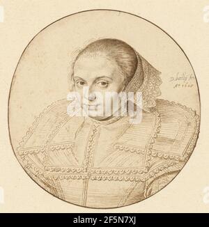 Ritratto di una donna. David Bailly (olandese, 1584 - 1657) Foto Stock