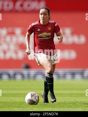 Lucy Stanifforth di Manchester United durante la partita della Super League delle Femminile a Old Trafford, Manchester. Data immagine: Sabato 27 marzo 2021. Foto Stock