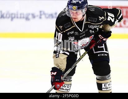 20 Nick Sörensen, club di hockey Linköping, Linköping, Svezia. Foto Stock