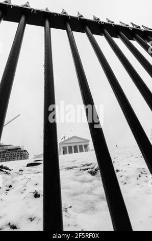 L'edificio della capitale dello stato a Richmond, Virginia, Stati Uniti Foto Stock