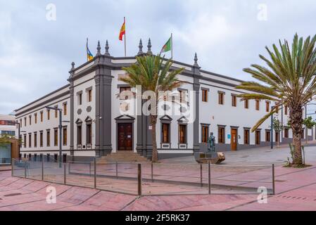 Consiglio insulare a Puerto del Rosario, Fuerteventura, isole Canarie, Spagna. Foto Stock