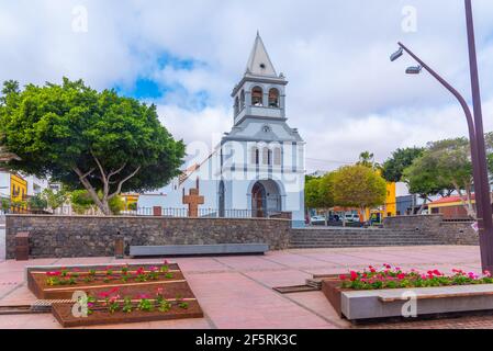 Chiesa di nostra Signora del Rosario a Puerto de Rosario a Fuerteventura, isole Canarie, Spagna. Foto Stock