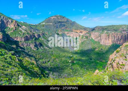 Caledra de Bandama a Gran Canaria, Isole Canarie, Spagna. Foto Stock