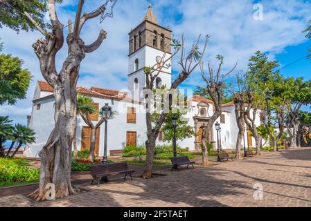 Chiesa del Sindaco di San Marcos nel centro storico di Icod de los Vinos, Tenerife, Isole Canarie, Spagna. Foto Stock