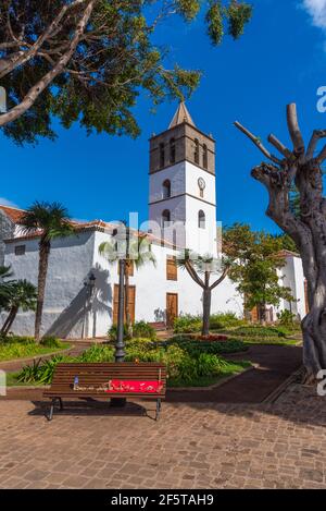 Chiesa del Sindaco di San Marcos nel centro storico di Icod de los Vinos, Tenerife, Isole Canarie, Spagna. Foto Stock