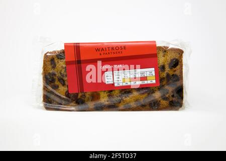 Torta di genova Waitrose Foto Stock