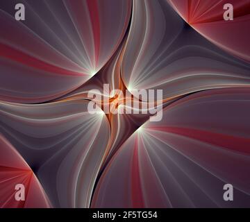 Generata da Computer grafica frattale per arte creativa,design e intrattenimento Foto Stock