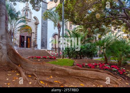 Parrocchia di San Francisco de Asís a Santa Cruz de Tenerife, isole Canarie, Spagna. Foto Stock