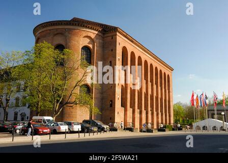 Basilica di Costantino, Renania-Palatinato, Romana, Aula Palatina, Treviri, Basilica di Costantino, Germania Foto Stock