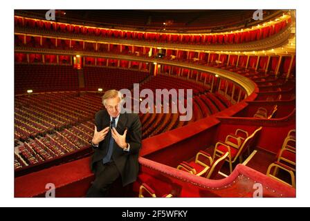 David Elliott nella Royal Albert Hall di Londonpic David Sandison 13/12/2005 Foto Stock