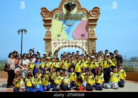 Triangolo d'oro Foto Stock