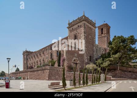 Monastero di Santa María, dichiarato monumento storico-artistico nazionale (patrimonio di interesse culturale) a El Puig, Valencia, Spagna, Europa Foto Stock