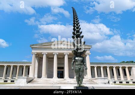 Albright-Knox Galleria d'arte, un grande showplace per l'arte moderna e contemporanea Foto Stock