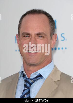 Christopher Meloni in anteprima 42 The True Story of An American Legend' tenuto al Chinese Theatre Los Angeles 04,09,2013 Foto Stock