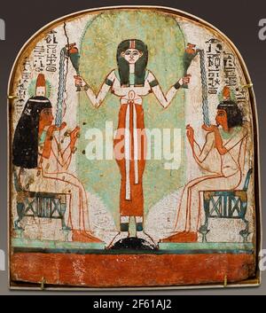 Nut, antica dea egiziana del cielo Foto Stock