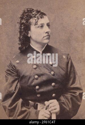 Pauline Cushman, attrice americana e Union Spy Foto Stock