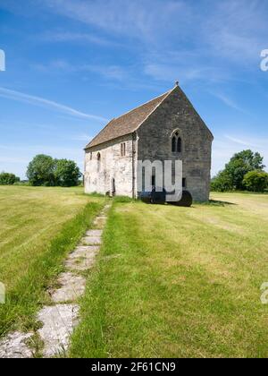 Abate’s Fish House nel villaggio di Meare vicino a Glastonbury, Somerset, Inghilterra. Foto Stock