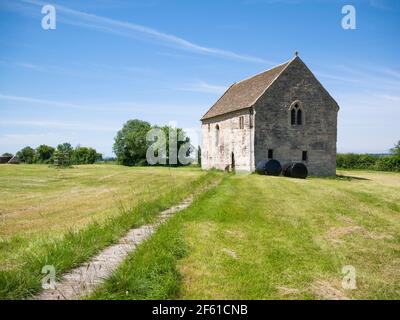 Abate’s Fish House nel villaggio di Meare vicino a Glastonbury, Somerset, Inghilterra. Foto Stock