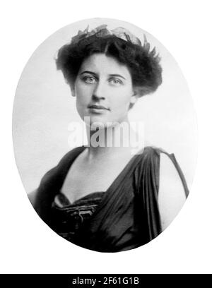 Inez Milholland, Suffragette americana Foto Stock