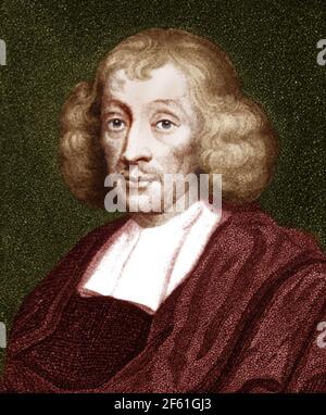 John Ray, naturalista inglese Foto Stock