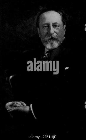 Camille Saint-Saens, compositore francese Foto Stock