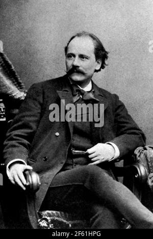 Jules Massenet, compositore francese Foto Stock