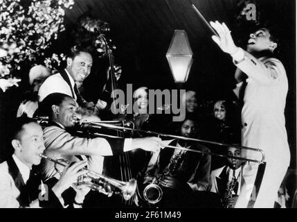 Cab Calloway, American Jazz Singer e bandleader Foto Stock