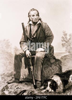 John James Audubon, naturalista French-American Foto Stock