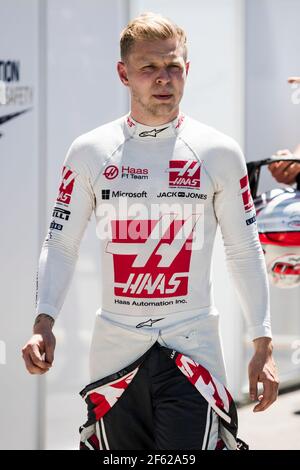 MAGNUSSEN Kevin (dnk) Haas VF-17 Ferrari Haas F1 team, ambiance ritratto durante il Gran Premio di Spagna, a Barcellona Catalunya dal 11 al 14 maggio - Foto: Xavi Bonilla / DPPI Foto Stock