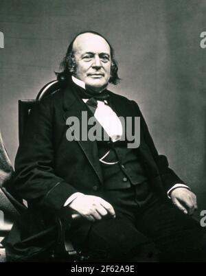 Louis Agassiz, naturalista svizzero-americano Foto Stock