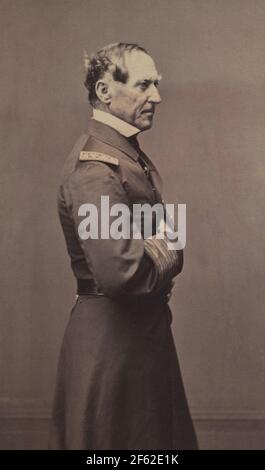 David Farragut, eroe navale americano Foto Stock