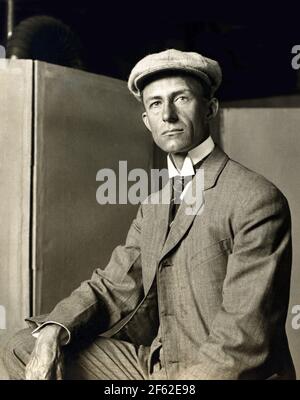 Wilbur Wright, pioniere dell'aviazione americana Foto Stock