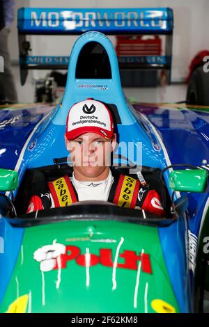 Mick Schumacher, figlio di Michael Schumacher, guida il padre Benetton B194 durante il Campionato del mondo di Formula uno 2017, Gran Premio del Belgio dal 25 al 27 agosto a Spa - Francorchamps, Belgio - Foto DPPI Foto Stock