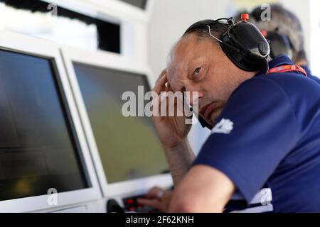 VASSEUR Frederic (fra) Team Principal CEO team Sauber ambiance ritratto durante il Campionato del mondo di Formula uno 2017, Gran Premio d'Ungheria dal 28 al 30 luglio, Hungaroring, Budapest - Foto Frederic le Floc'h / DPPI Foto Stock