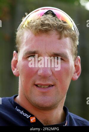 Matthew Pinsent agosto 2001 Rower Foto Stock